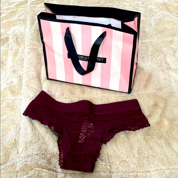 Victoria’s Secret PINK new w/ tags lace mesh panty - Picture 1 of 4